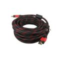 Original HDMI Heavy Duty cable braded with Nylon covering 1.5m, 3m, 5m, 10m, 15m, 20m, 25m Length Use for smart devices, TV or home theater set-up. Computer monitors, laptops, HD TVs, and game consoles. 