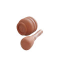 Fiber Pestle and Mortar Manual Spice Crusher Pepper Crusher Bowl. 