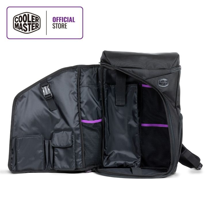 Cooler%20Master%20BK15%20Gaming%20Backpack%20with%20Notebook,%20Keyboard,%20Mouse,%20Headset,%20Mobile%20Phones,%20Water%20Bottle,%20Umbrella%20Compartments%20-%20Image%203