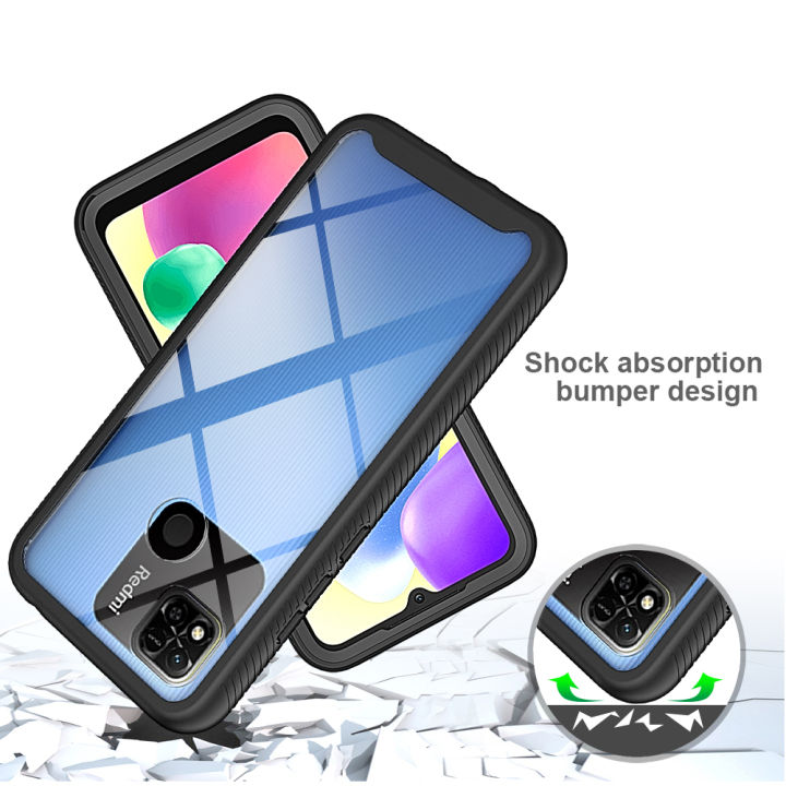 Shockproof%20Case%20Back%20Panel%20for%20Xiaomi%20Redmi%2010A%2010%202022%2010%2010C%209C%20Crystal%20Bumper%20Protect%20Cover%20for%20Redmi%20Note%2012%205G%2011%2011%20Pro%20-%20Image%203