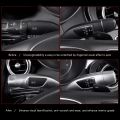 3PCS Car Wiper Steering Lever Shift Lever Cruise Rod Cover for Benz W204 W205 W212 W213 X156 X166. 