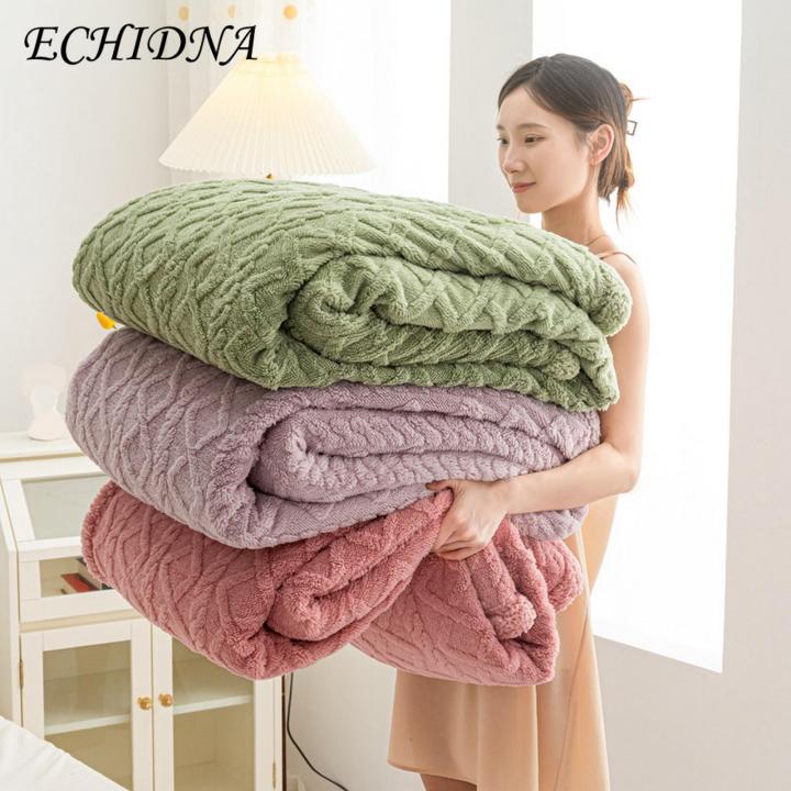 Winter Warm Blanket Cozy Sherpa Blanket Double Layer Warmth for