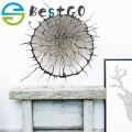 【BestGO】3D Broken Wall Hole View Window Home Decals Wall Sticker New House Living Room Bedroom Lovely Decoration Washroom. 