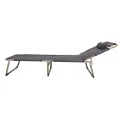 Portable Camping Bed Breathable Folding Camping Cot Alloy for Road Trip. 
