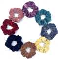 10 Pcs Hair Scrunchies Elastic Hair Bands Scrunchy Hair Ties Ropes Scrunchie Hair Band for Women or Girls Hair Accessories - 10 Assorted Colors Scrunchies (Mixed Color). 