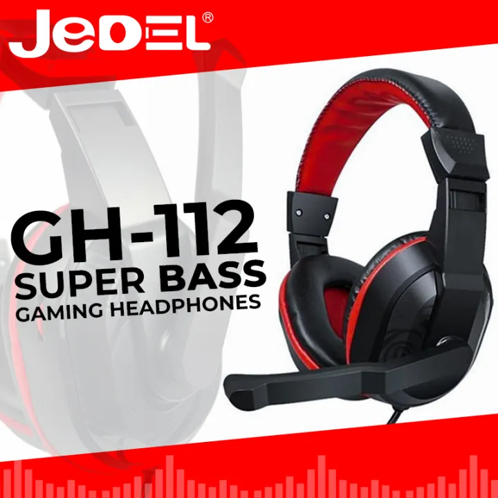 JEDEL GH-112 High Quality Stereo Sounds Gaming Budget Headset with Microphone