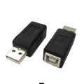 USB Male to Printer Square Port Female Adapter USB male to B female Revolution Printer Converter Printer Adapter Cp-1-46-175 B. 