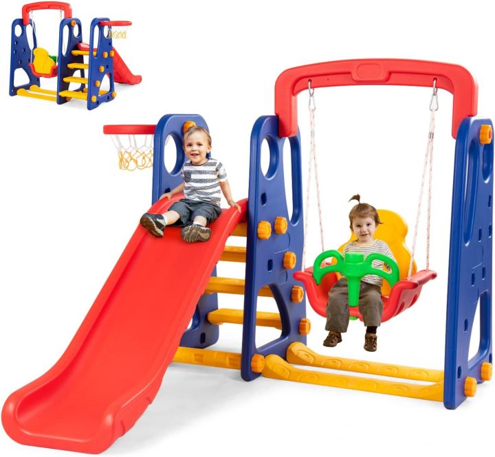 Kids%204%20in%201%20with%20Basketball%20Swing%20Portic%20Climbing%20Slide%20Play%20Area%20for%20Indoor%20and%20Outdoor,%20Suitable%20for%20Children%203-8%20Years%20%7Cikitchz%20-%20Image%206