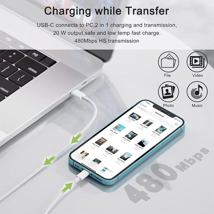 Fast%20Charging%2020w%20USB%20C%20Power%20adapter%20&%20USB%20C%20to%20Lightning%20Cable%20For%20iPhone%2016%2015%2014%2013%2012%2011%20Pro%20Max%20Xs%20Max%20XR%208%206%207%20Plus%20Charger%20-%20Image%205