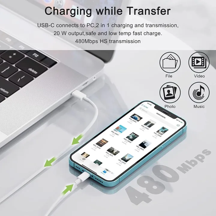 Fast%20Charging%2020w%20USB%20C%20Power%20adapter%20&%20USB%20C%20to%20Lightning%20Cable%20For%20iPhone%2016%2015%2014%2013%2012%2011%20Pro%20Max%20Xs%20Max%20XR%208%206%207%20Plus%20Charger%20-%20Image%205