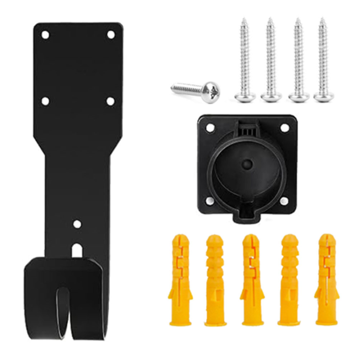 J1772 EV Charger Holder SAE J1772 EV Charger Holder Wall Mount for All J1772 EV Charger Models Charging Cable Holder