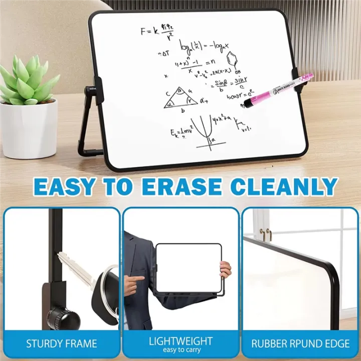 Dry%20Erase%20White%20Board%20with%20Stand%20Erasable%20Whiteboard%20with%20Support%20Desk%20Stable%20A4%20Size%20-%20Image%205