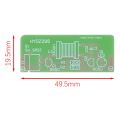 FLA-1 1.5V Simple Flashlight DIY Kit Integrated Circuit Board Soldering Practice Suite Electronic Components Welding Training. 