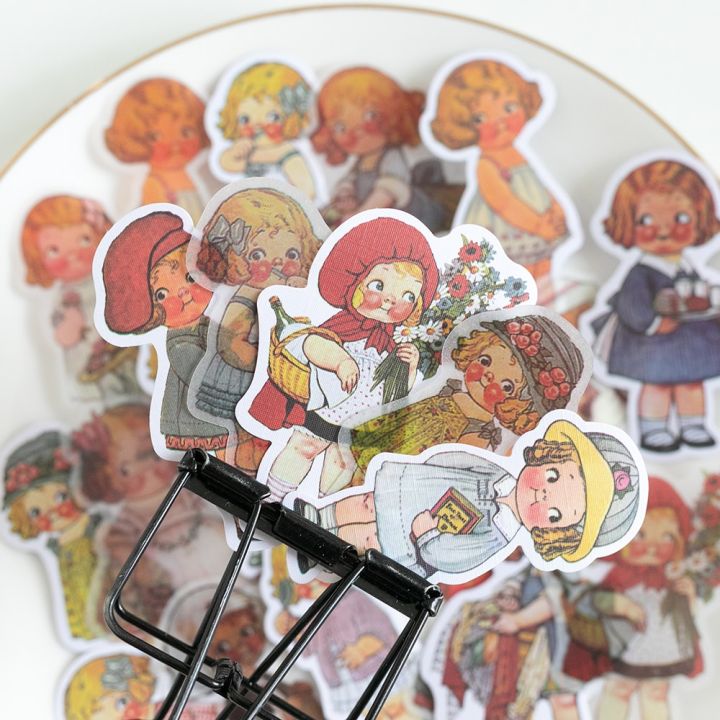 40%20s/1lot%20kawaii%20Stationery%20Stickers%20Tomato%20doll%20Diary%20Planner%20junk%20journal%20Decorative%20Scrapbooking%20DIY%20Craft%20Stickers%20-%20Image%203
