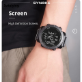 【New Trend】Sutuiying Sales promotion SYNOKE Men Outdoor Sports Multifunctional Waterproof Shock Resistant Large Screen Display Luminous LED Digital For Men Fashion. 