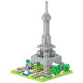 Mini hitecture Blocks ldren Building Kits Learning Education Blocks Toy For Kids color:Eiffel Tower 8400. 