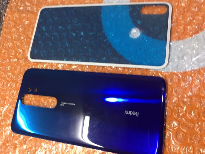 Note8pro,redmi note8pro,Xiomi note8 pro,Battery cover,note8pro battery cover,Back Glass Replacement For Redmi note 8 pro- Battery Cover Rear Door Housing