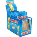 Sweeto Rainbow Licorice Sour Belts Fruit Flavour 80g. 