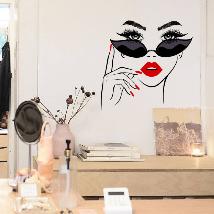 Face%20Beauty%20Wall%20Stikers%20Beauty%20Studio%20Room%20Decorative%20Sticker%20Makeup%20Wall%20Art%20Posters%20Mural%20Decoration%20Removable%20Salon%20-%20Image%205