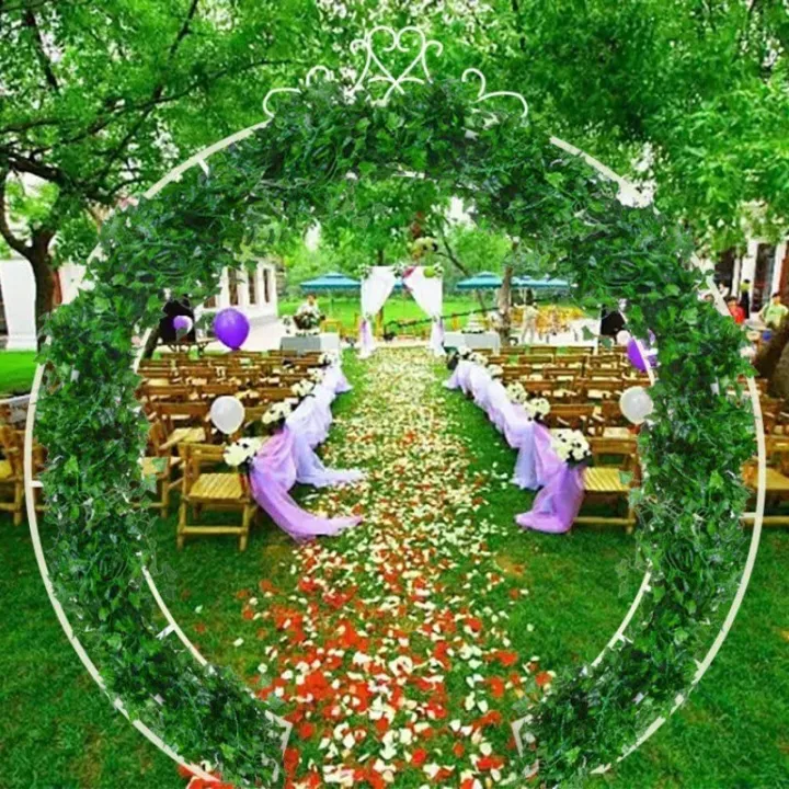 12Pcs%20Artificial%20Ivy%20Vine%20Hanging%20Garland%20False%20Leaf%20Vine%20Family%20Garden%20Wedding%20Wall%20Decoration,%2084%20Feet,%20Green%20-%20Image%207