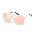 1 PC Good Quality Sunglasses men or Women Driving Fishing outdoor Sun Glasses Mirror rose golden. 