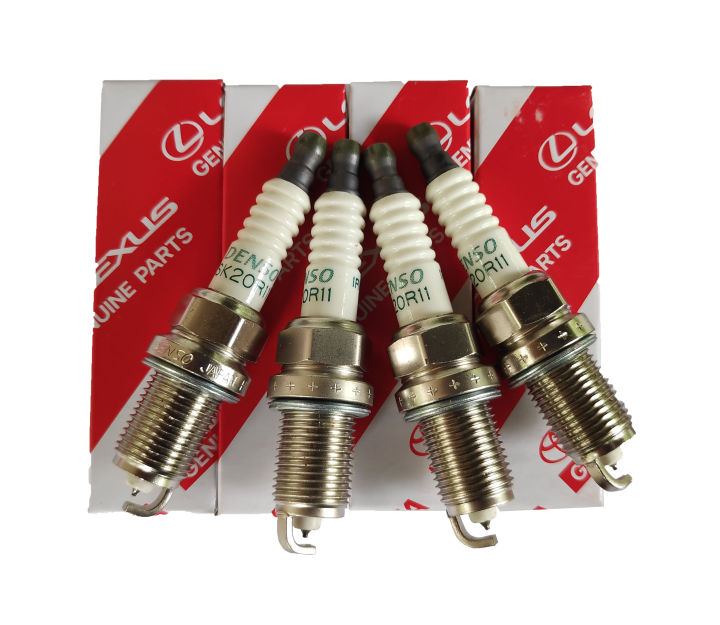 Spark%20Plug%20For%20Toyota%20Car%20(4%20piece)%2090919-01237%20Denso%20SK20R11%20NGK%20IFR6T11%20Corolla%20RAV4%20Mark%20Land%20Cruiser%20-%20Image%203