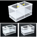 Aquarium Fish Isolation Box Small Fish Bowl Breeding Hatchery Isolation Net Baby Fish Incubator Box Aquarium Isolator For Betta. 