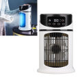 Portable Air Conditioner, Large Tank Water Cooling Fan USB Plug Visual Metering Window Low Noise Low Energy Consumption with Ice Bag for Home. 
