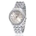 GENEVA Luxury Ladies Women Fashion Watches Wristwatch Stainless Steel. 