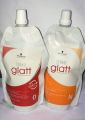 Schwarzkopf Professional Glatt  Hair Straightening cream (pouch) - 400 + 400 Ml. 