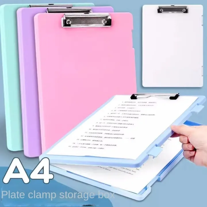 File Splint Paper Organizer With Folder Clip File Splint Storage Box Writing Board ...