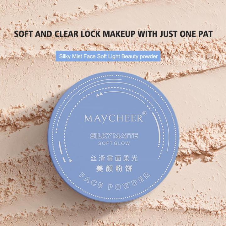 Makeup Pressed Powder Transparent Natural Face Finishing Oil-control 3 Powder Waterproof Professional Powder Color Matte Se Y0C1