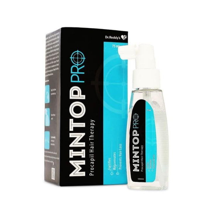 Dr. Reddy’s Mintop Pro Hair Serum For Women & Men | Prevents Stress-Related Hair Fall | 75ml (FROM INDIA)SAB