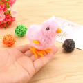 5Pcs Easter Wind Up Chick Toys Novelty Jumping Chicken Gag Plush Baby Chicks Toys Favors Gift for Kids Girls. 