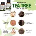 Vemlo Tea Tree & Lavender Essential Oils - 30ml + 30ml | Pure 100% Natural for Healthy Skin, Face, and Hair (FROM INDIA)SAB. 