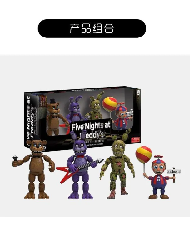 Funko%204pcs%20/%20set%20Five%20Night%20At%20Freddy's%20FNAF%20Action%20Figures%20Toys%20Foxy%20Freddy%20FNAF%20sister%20location%20PVC%20model%20Toys%E2%98%85109%20-%20Image%205