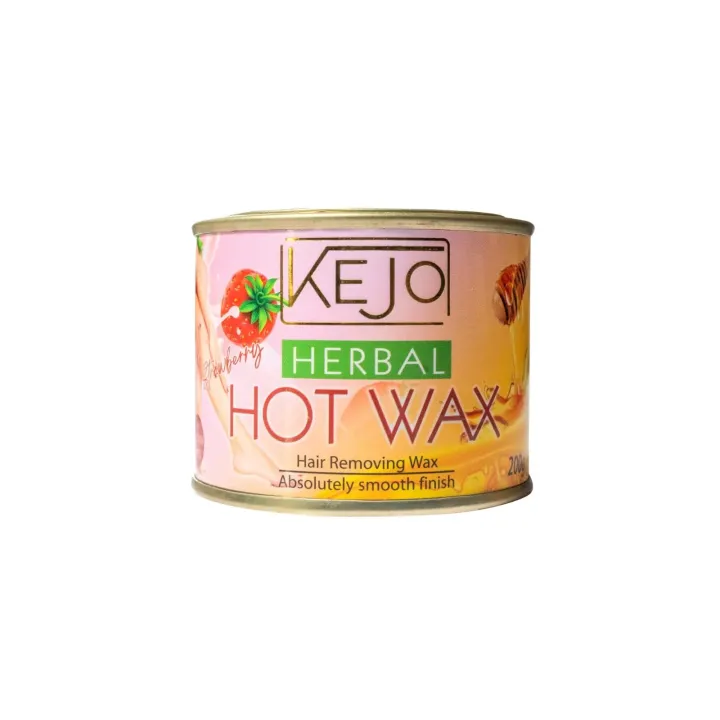 Kejo Strawberry Hot Wax - Free Wax Strips