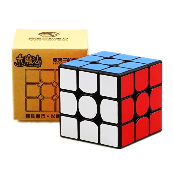 3x3 Razor Cube 【SkinHorizon】Yuxin Little Magic Cube 3x3 Black Stickerless Cube 3x3x3 ...