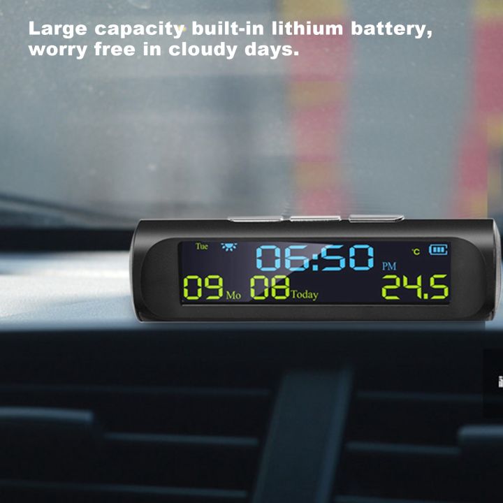 JDXHLAU%20Car%20Solar%20Digital%20Clock%20with%20LCD%20Time%20Date%20In-Car%20Temperature%20Display%20for%20Outdoor%20Personal%20Car%20Part%20Decoration%20A%20-%20Image%205