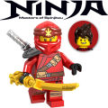 Ninjago Compatible with LEGO 11 Season Hero Scroll Character Lloyd Kaisen Jeanie Kyo拼装 Building Blocks. 