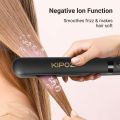LibiOriginal FRIZZ HEATING INSTANT VOLTAGE DUAL DISPLAY DIGITAL BAND STRAIGHT TITANIUM KIPOZI PROFESSIONAL FLAT IRON HAIR DEVICE LCD SMOOTHING. 