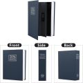 Book Safe with Key Lock - Portable Metal Safe Box, Secret Book Hidden Safe, Dictionary Diversion Book Safe by ZinZen. 