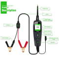 2M Automotive Circuit Tester Power Circuit Probe Kit Black Plastic Car Voltage/Resistant Tester Automotive Supplies 12/24V Diagnostic Tool Component. 