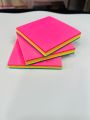 Dark Multicolour 3*3inch sticky note - 5 colours. 