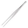Hospital Home Stainless Steel Straight Tweezers Forceps Handy Tool 9.6" Long. 