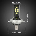 H4/H7 LED Headlight Car Bulbs Auto Fog Light 240W 52000LM 6000K Kit Bulb High And Low Beam Bright LED Car Headlight Bulbs. 