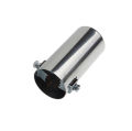 Car Chrome Stainless Steel New Exhaust Pipe Tail Muffler. 