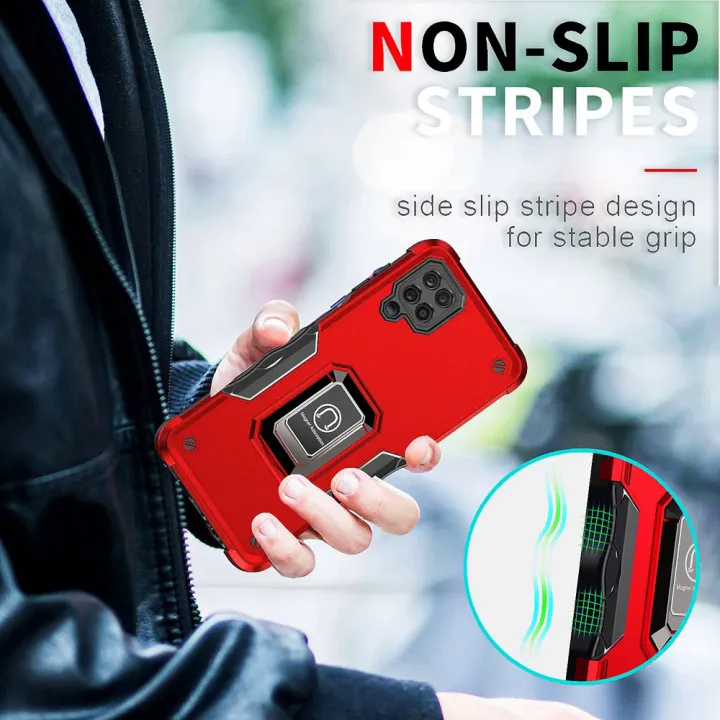 Keysion%20shockproof%20armor%20case%20for%20Samsung%20M53%205G%20M51%20M32%20M31%20m30s%20M21%20ring%20stand%20phone%20back%20cover%20for%20Galaxy%20A22%20A12%20A42%20a22s%205g%20-%20Image%203