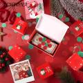 Holiday Gift Box Christmas Surprise Gift Box Bag Festive Reusable Handbag Kit for Presents Money Party Supplies Christmas Gift Box. 
