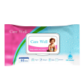 Care well | Baby Wipes | 80 Pieces. 